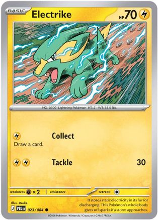 Electrike (023) - MPB  - Common - Reverse Holofoil