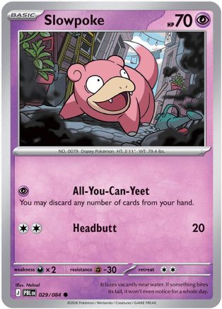 Slowpoke (029) - MPB  - Common