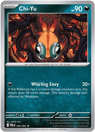 Chi-Yu (059) - MPB  - Rare - Holofoil