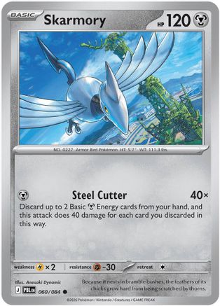 Skarmory (060) - MPB  - Common - Reverse Holofoil