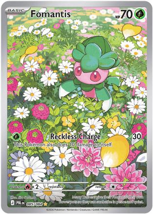 Fomantis (085/084) - MPB  - Illustration Rare - Holofoil
