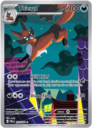 Thievul (092/084) - MPB  - Illustration Rare - Holofoil