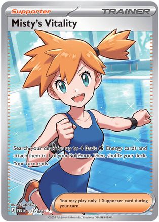 Misty's Vitality (111/084) - MPB  - Ultra Rare - Holofoil