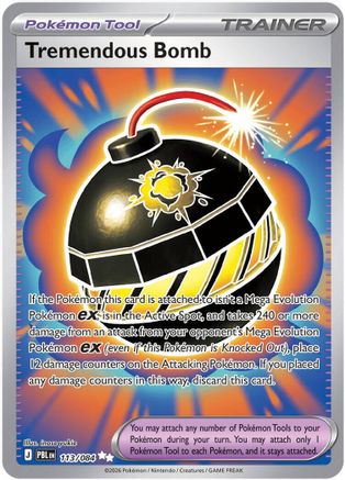 Tremendous Bomb (113/084) - MPB  - Ultra Rare - Holofoil