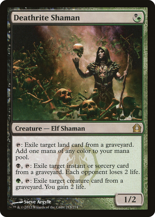 Deathrite Shaman (RTR-213) - rare - Foil
