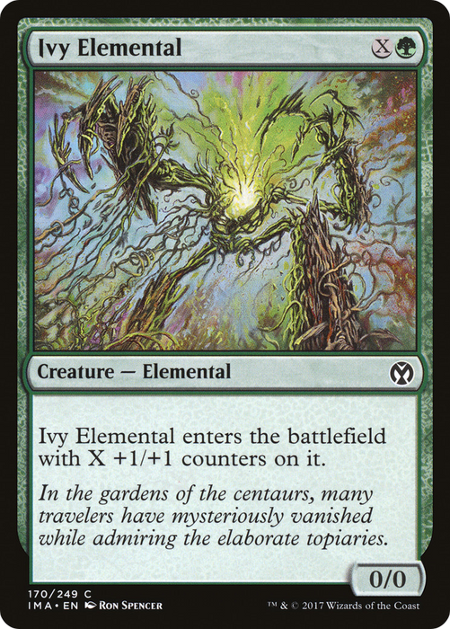 Ivy Elemental (IMA-170) - common - Foil