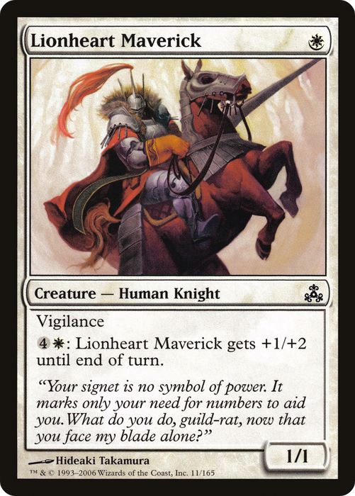 Lionheart Maverick (GPT-011) - common - Foil