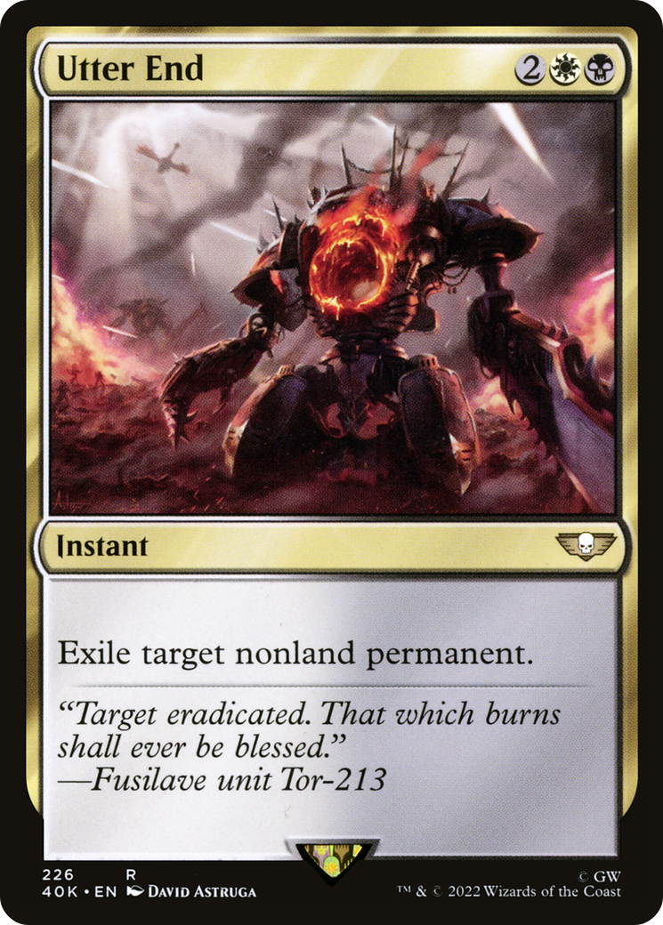 Utter End (40K-226) - rare