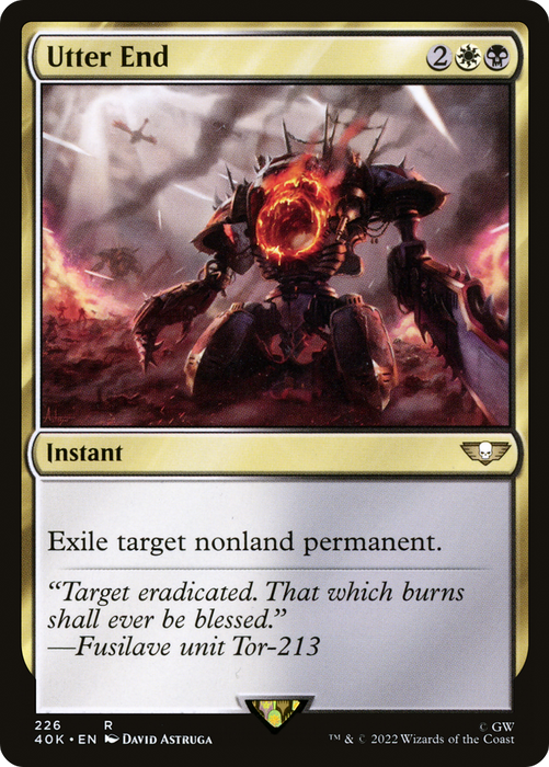 Utter End (40K-226) - rare