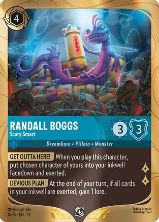 Randall Boggs - Scary Smart (11) - DLPC - Promo - Holofoil