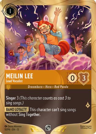 Meilin Lee - Lead Vocalist (10) - DLPC - Promo - Holofoil