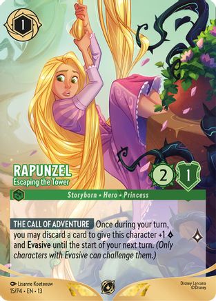Rapunzel - Escaping the Tower (Store Championship Participant) (15) - DLPC - Promo