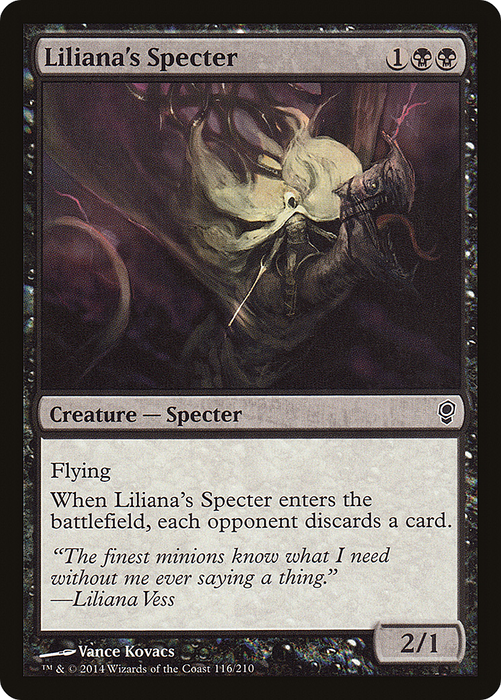 Liliana's Specter (CNS-116) - common - Foil