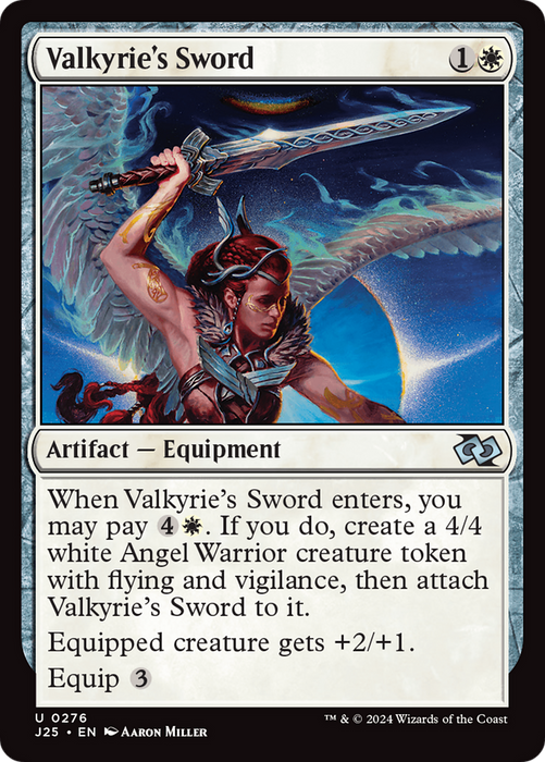 Valkyrie's Sword (J25-276) - uncommon