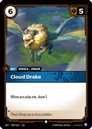 Cloud Drake (048/166) - VEN - Common - Foil