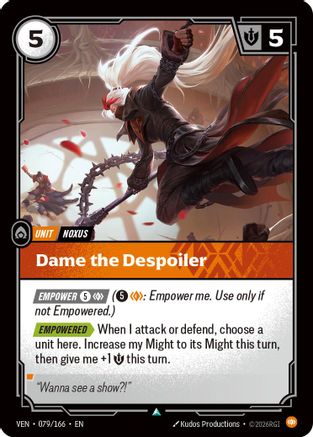 Dame the Despoiler (079/166) - VEN - Uncommon