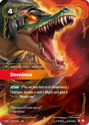 Dominus (142/166) - VEN - Epic - Foil