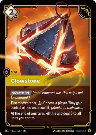 Glowstone (133/166) - VEN - Rare - Foil