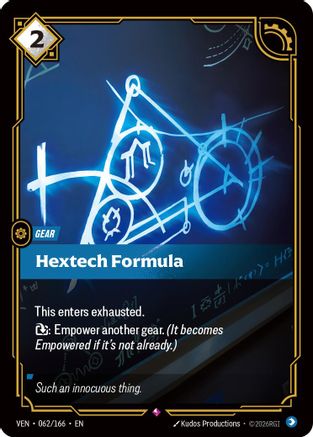 Hextech Formula (062/166) - VEN - Rare - Foil
