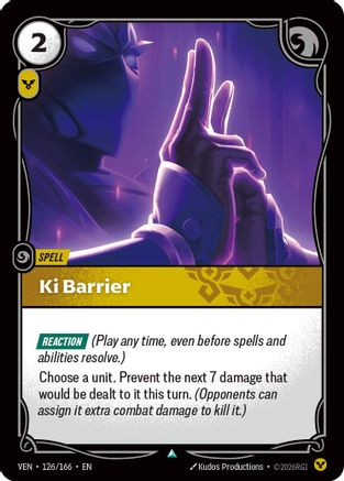 Ki Barrier (126/166) - VEN - Uncommon