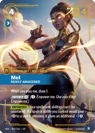 Mel - Newly Awakened (069/166) - VEN - Epic - Foil