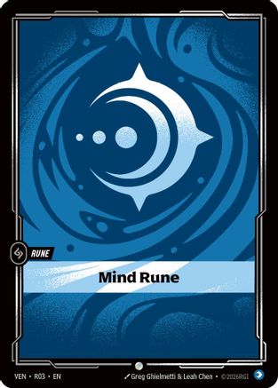 Mind Rune (R03) - VEN - Common