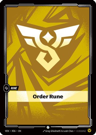 Order Rune (R06) - VEN - Common