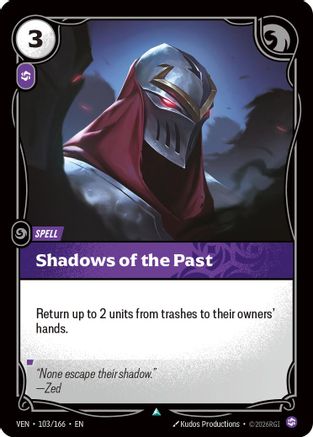 Shadows of the Past (103/166) - VEN - Uncommon