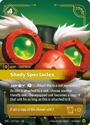 Shady Spectacles (137/166) - VEN - Epic - Foil