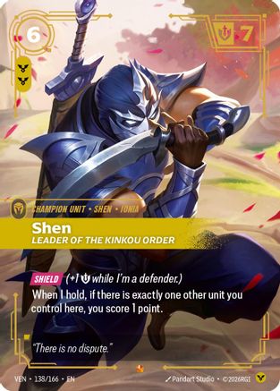 Shen - Leader of the Kinkou Order (138/166) - VEN - Epic - Foil