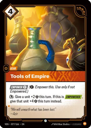 Tools of Empire (077/166) - VEN - Common