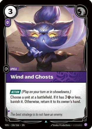 Wind and Ghosts (106/166) - VEN - Uncommon