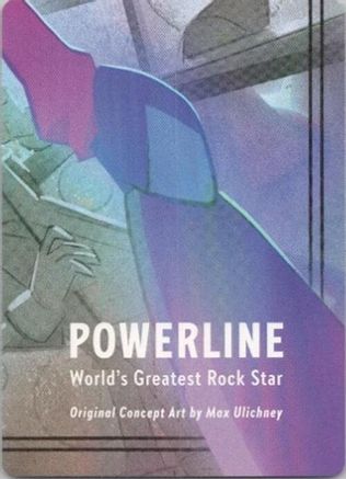 Powerline - World's Greatest Rock Star Puzzle Insert (Bottom Right)  - F - None