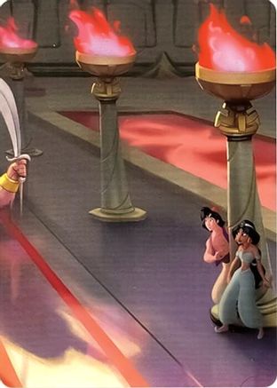 Reign of Jafar Puzzle Insert (Version 1 of 2) (Bottom Right)  - ROJ - None