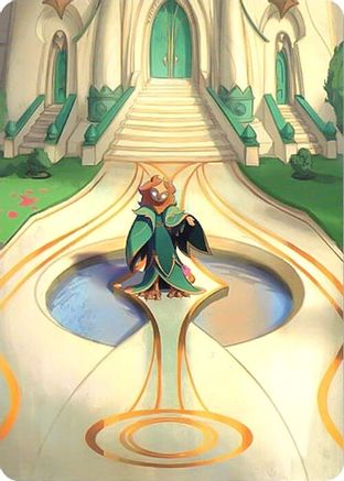 Archazia's Island Puzzle Insert (Version 1 of 2) (Bottom Middle)  - AI - None