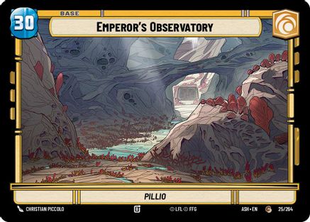Emperor's Observatory // Mandalorian VF(25/264 // T01) - AOTE - Common