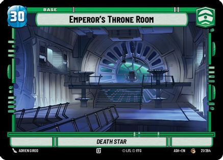 Emperor's Throne Room // Advantage VF(21/264 // T02) - AOTE - Common