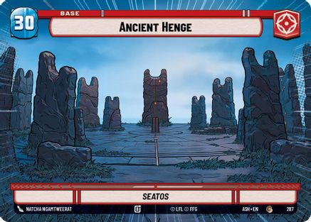Ancient Henge // Mandalorian (Hyperspace) VF(287 // T04) - AOTE - Common