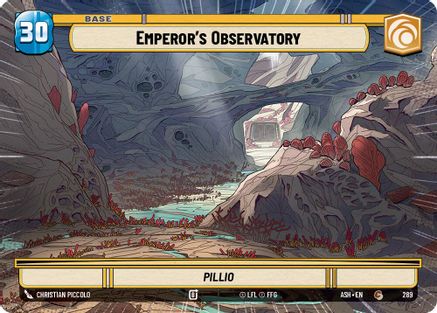 Emperor's Observatory // Shield (Hyperspace) VF(289 // T06) - AOTE - Common