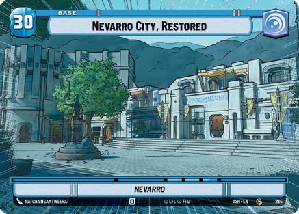 Nevarro City, Restored // Advantage (Hyperspace) VF(284 // T05) - AOTE - Common
