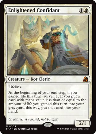 Enlightened Confidant (FRA-005) - mythic - Foil