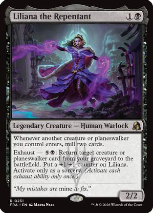 Liliana the Repentant (FRA-231) - rare - Foil