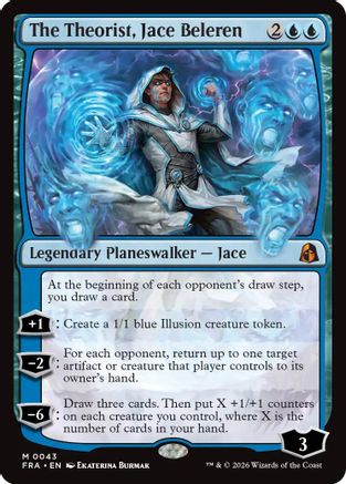 The Theorist, Jace Beleren (FRA-043) - mythic