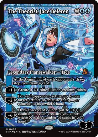 The Theorist, Jace Beleren (Showcase) (FRA-405) - mythic - Foil
