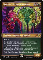 Nemata, Primeval Warden (DMU-308) - rare: (Showcase) - Foil