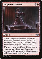 Sanguine Statuette (VOW-177) - uncommon - Foil