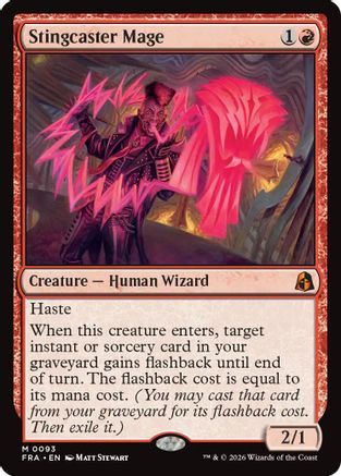 Stingcaster Mage (FRA-093) - mythic