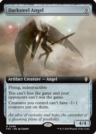 Darksteel Angel (Extended Art) (FRC-098) - rare