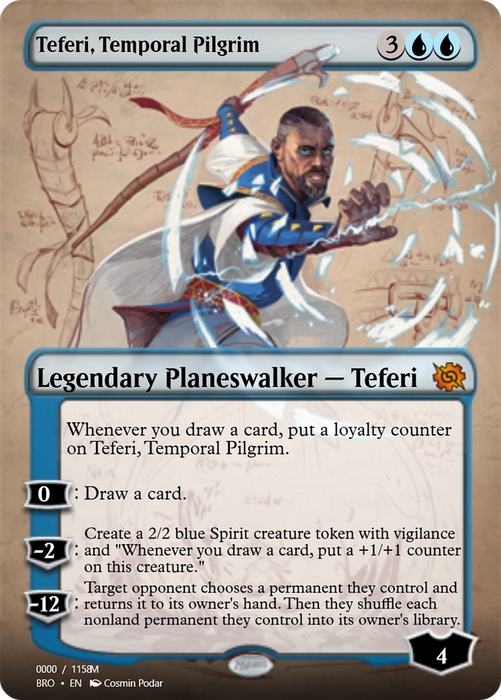 Teferi, Temporal Pilgrim (PRM-105610) - mythic - Foil