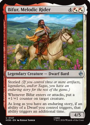 Bifur, Melodic Rider (HOB-147) - uncommon